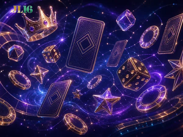 JL16 home banner inviting players to explore the game library